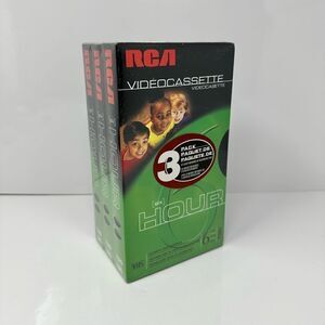 Sealed lot of 3 RCA vhs tapes